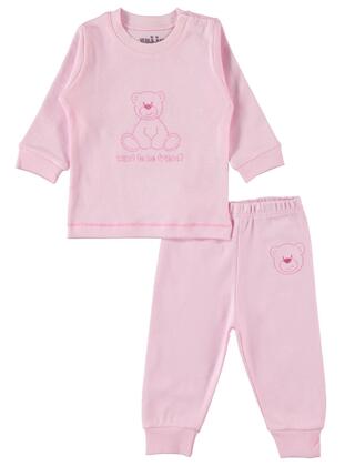 Kujju Combed Suit 3-18 Months Pink - Pink - Kujju