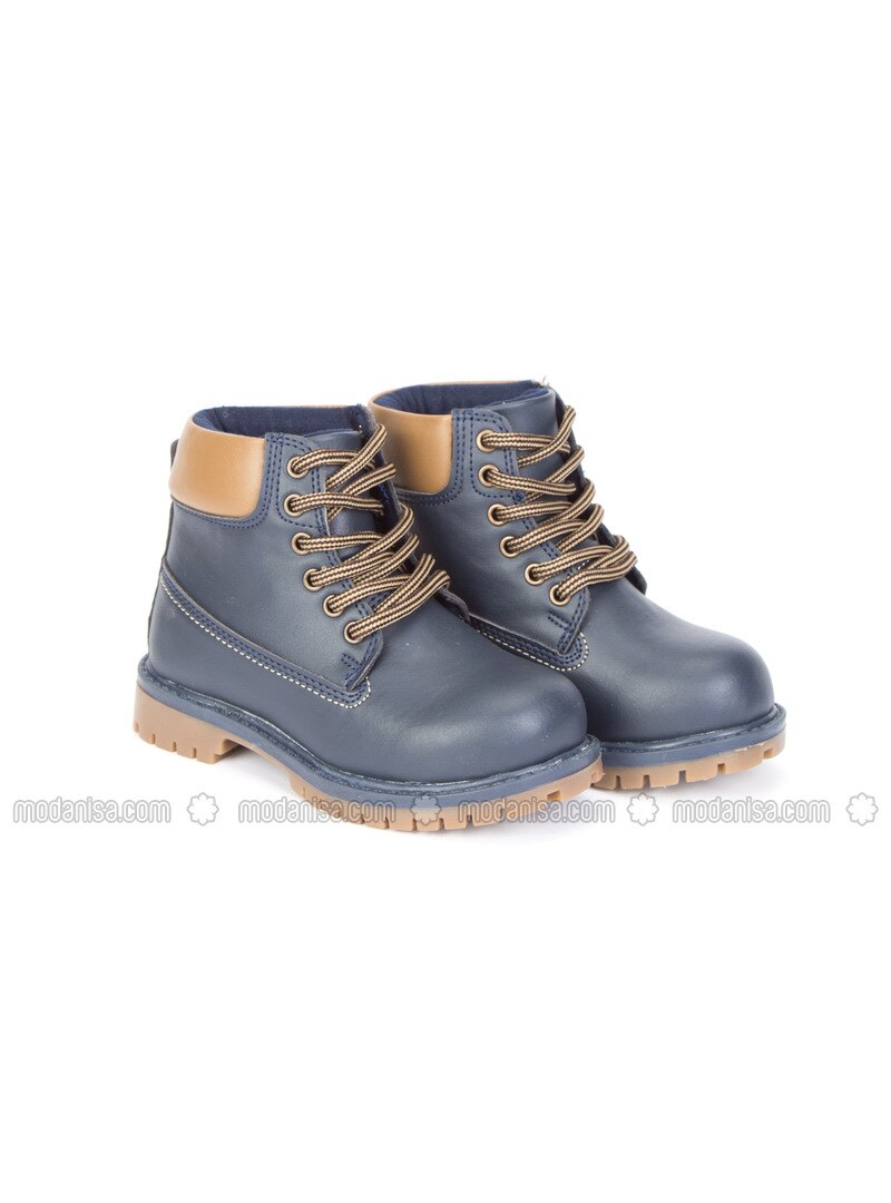 boys navy blue boots
