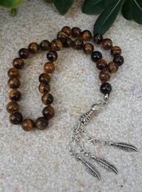 Tiger Eye Natural Stone (Power) Rosary