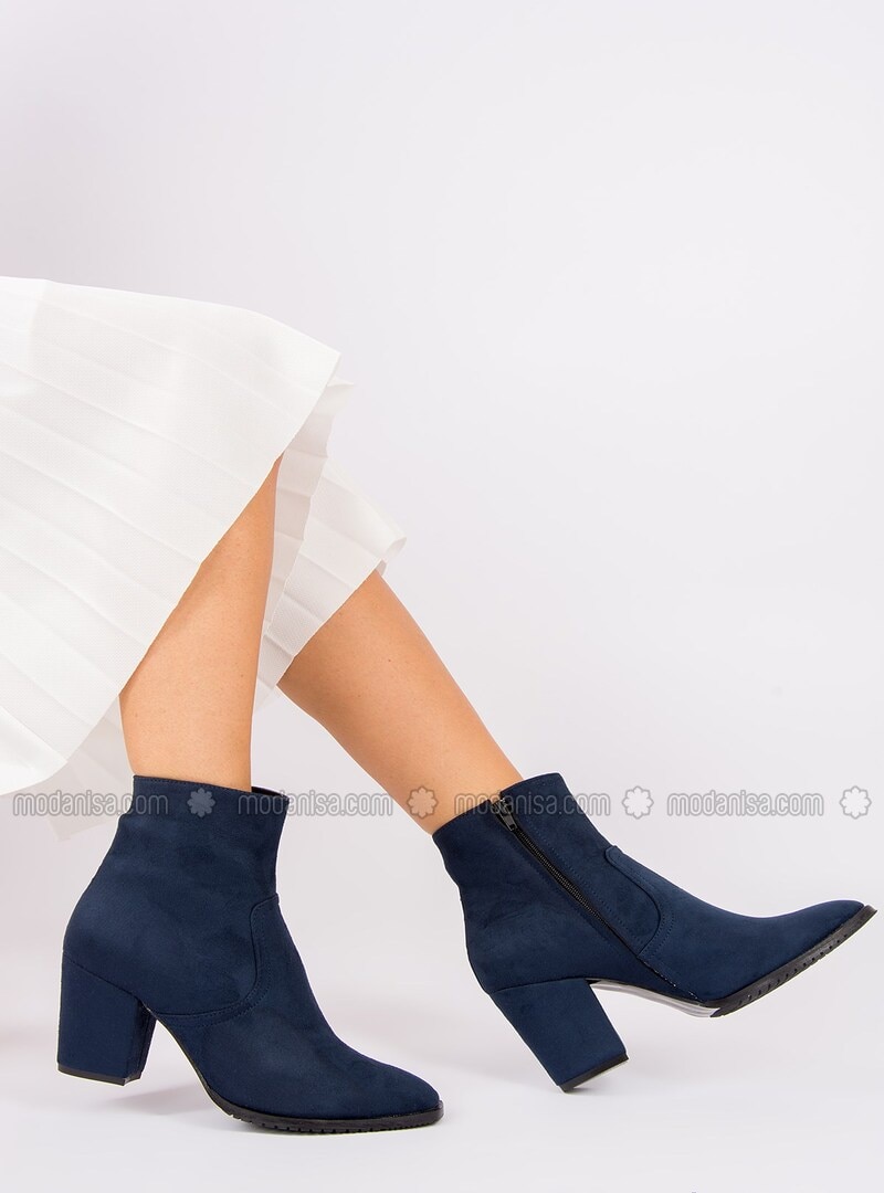 Navy Blue - Boot - Boots