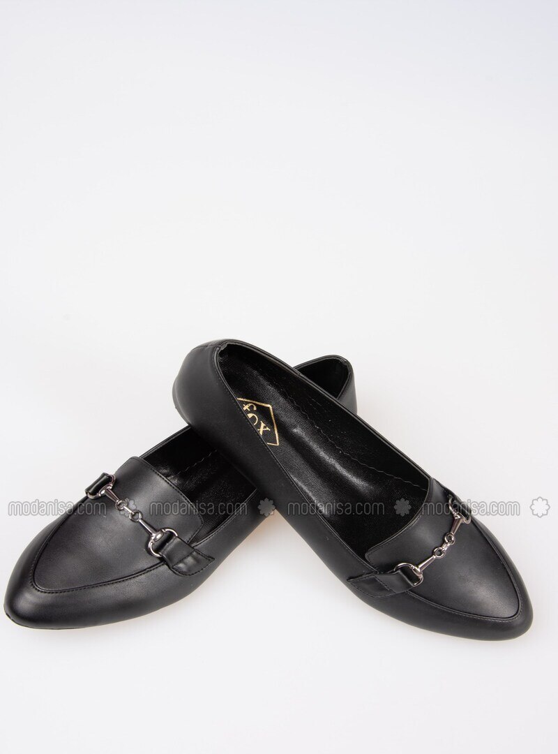 all black flat shoes