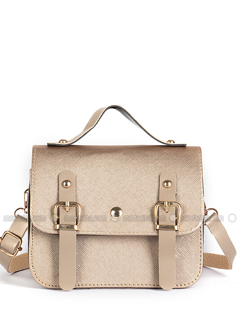 gold satchel