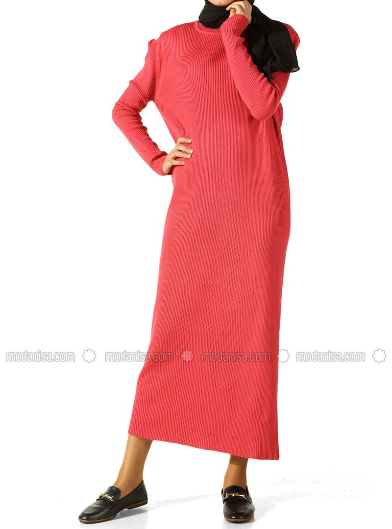 coral plus size dresses