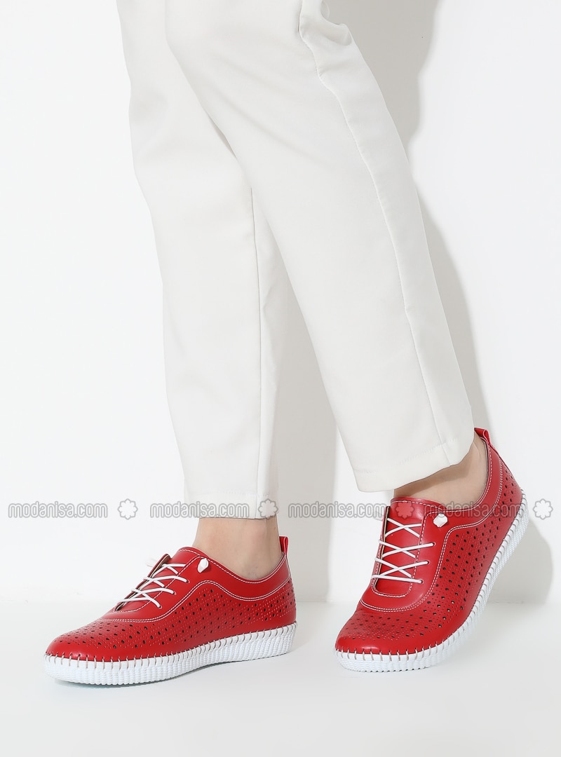 Casual - Red - Casual Shoes