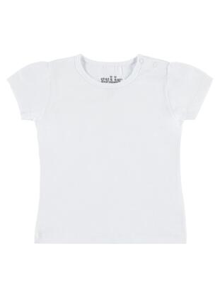 White - baby t-shirts - Civil