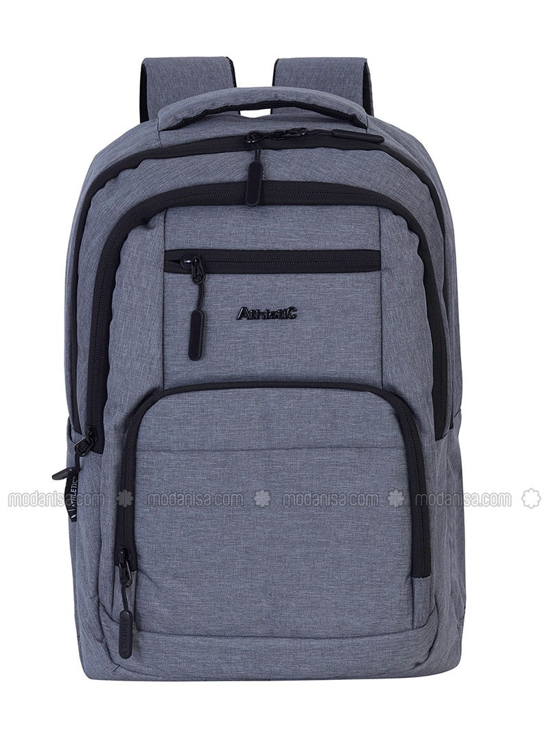 grey school bag