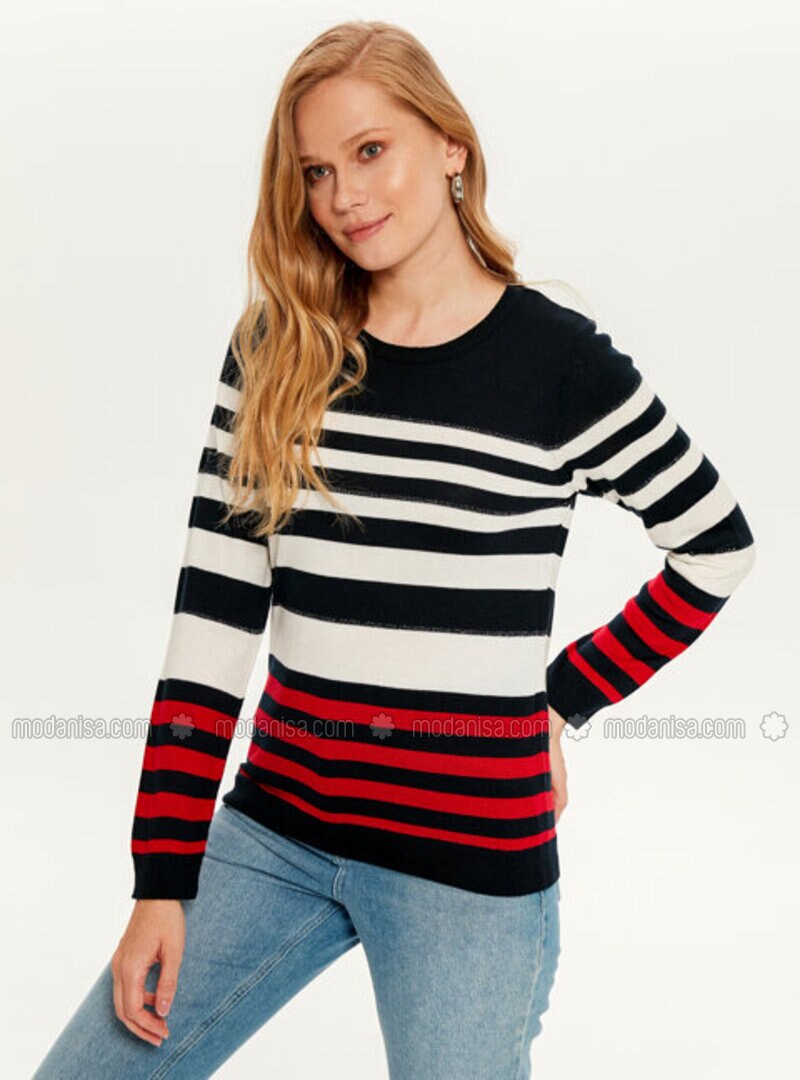 navy blue jumper