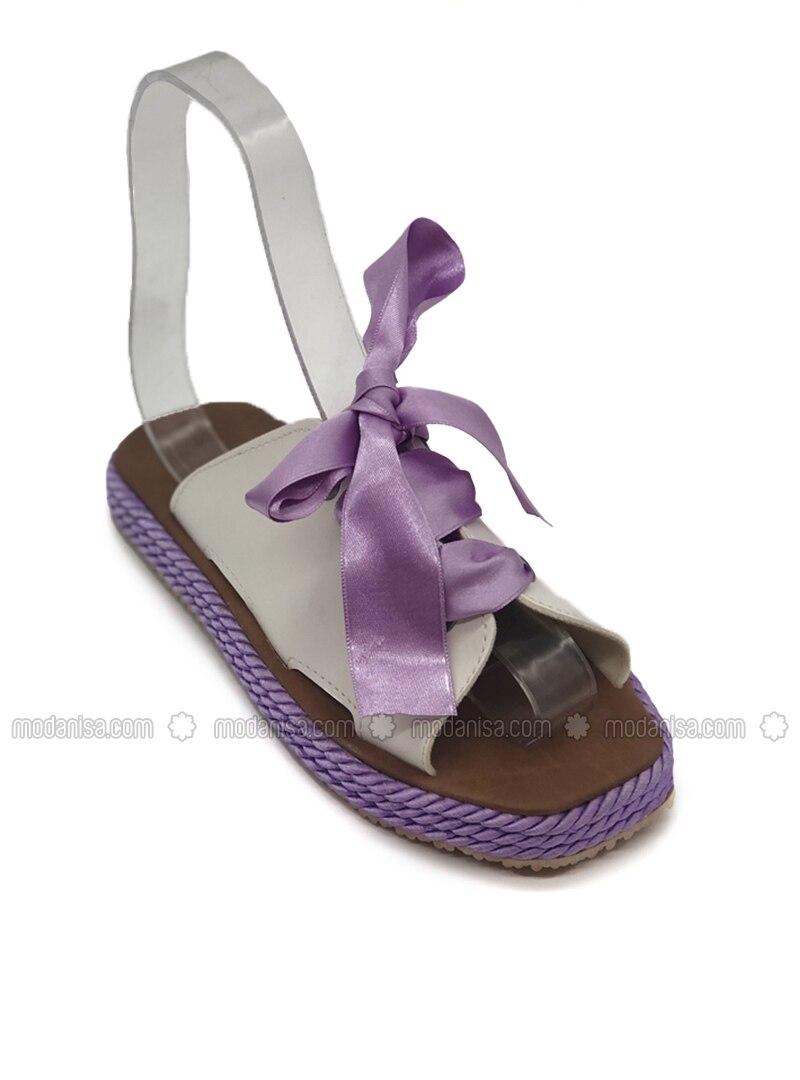 lilac slippers