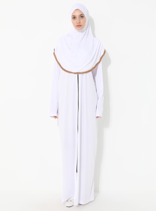 White - Unlined -  - Prayer Clothes - Hal-i Niyaz
