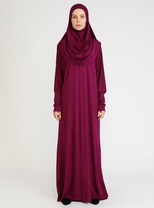 Cherry - Unlined - Viscose - Prayer Clothes - Hal-i Niyaz