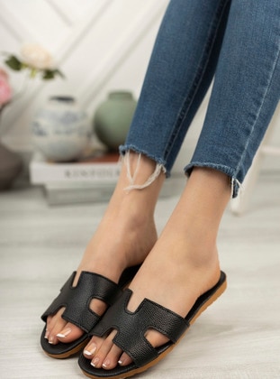 Black - Black - Sandal - Black - Sandal - Black - Sandal - Black - Sandal - Black - Sandal - Slippers - Ayakkabı Havuzu