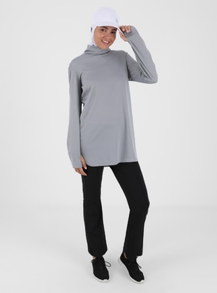 Active Sports Top Gray