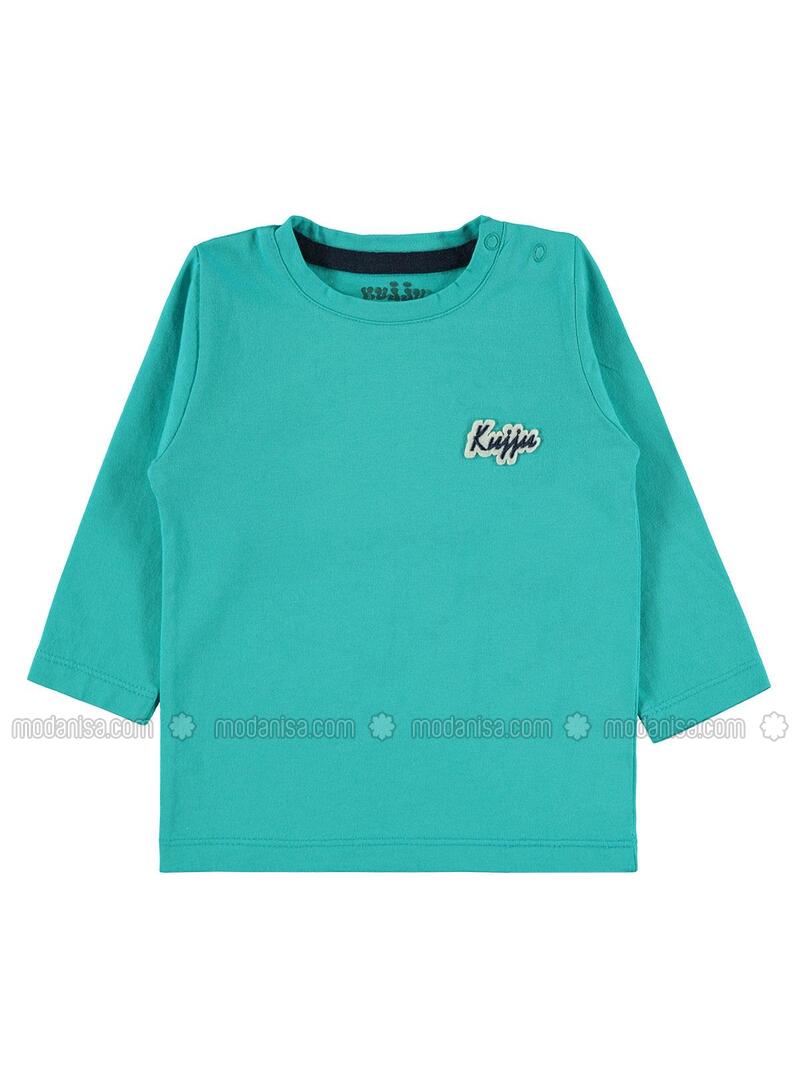 Kujju Bebek Sweatshirt 6 18 Ay Mint Yesili Yesil Kujju