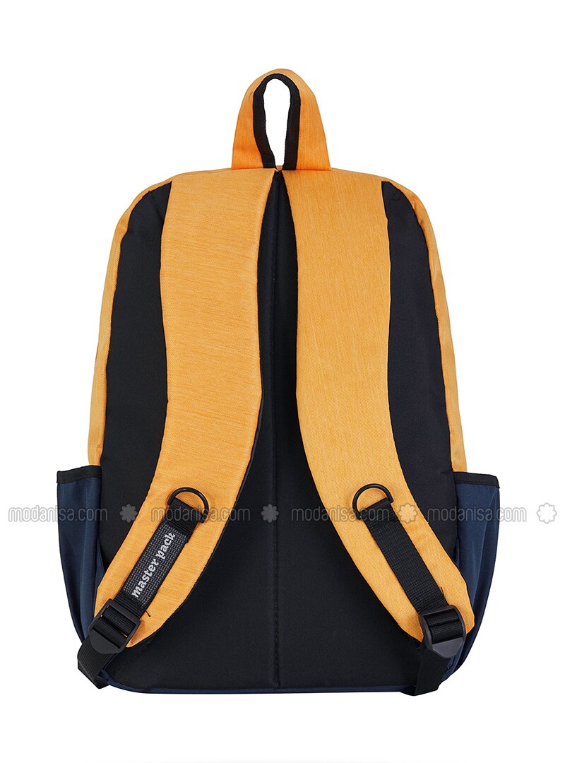 yellow backpack