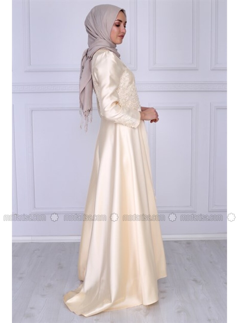 Yellow - Muslim Evening Dress