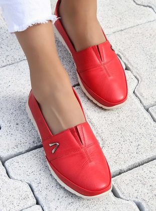 Red - Casual - Shoes - Fast Step
