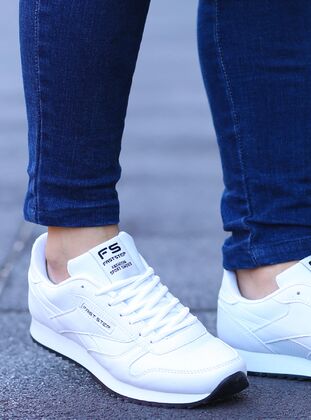White - Sport - Sports Shoes - Fast Step