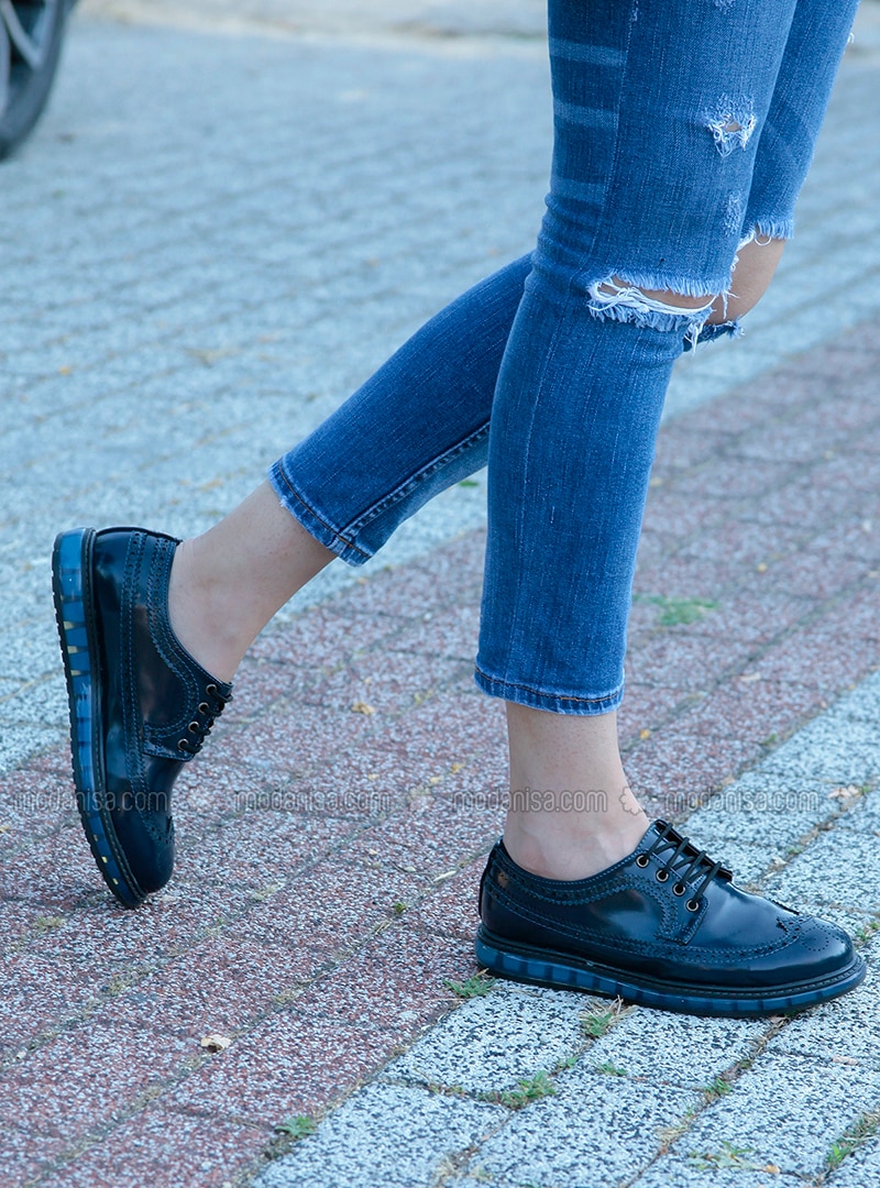 Casual - Navy Blue - Casual Shoes