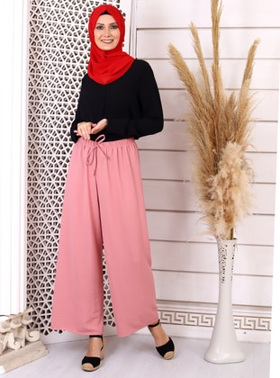 Dusty Rose -  - Pants - Por La Cara