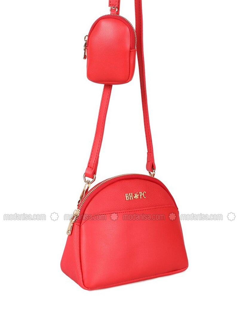 red polo bag