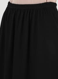 Skirt Undercoat - Black - SAYIN TESETTUR