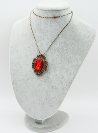 Broche Pierre Rouge