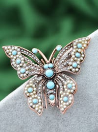 Turquoise - Brooch