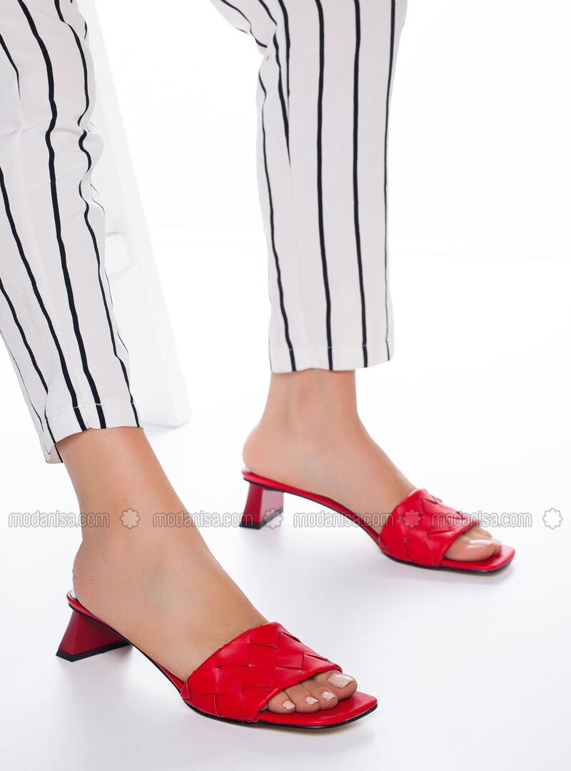 red modani shoes