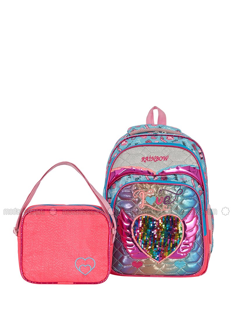 pink satchel backpack