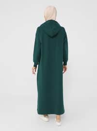 Green - Unlined - - Dress