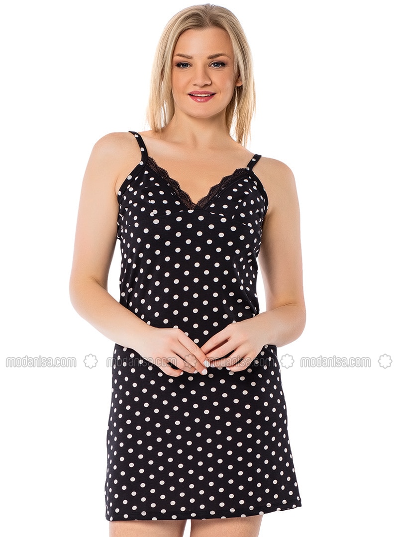 polka dot nightdress