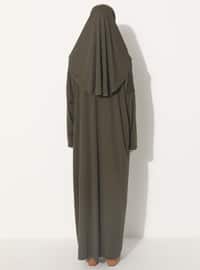 Plus Size Prayer Dress Khaki