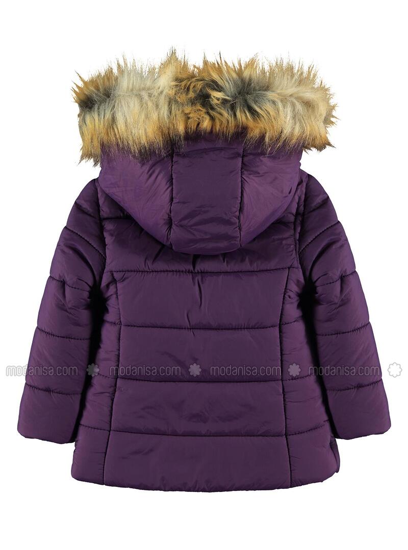 girls purple coat