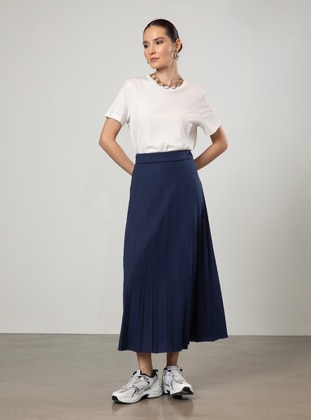 Refka Navy Blue Skirt