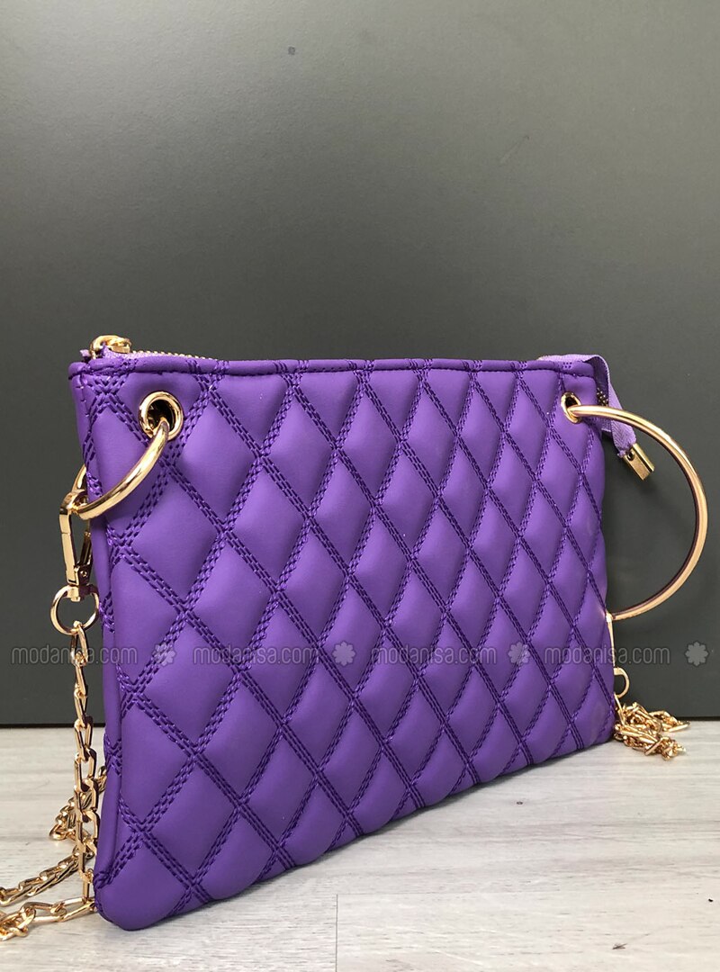 purple clutch