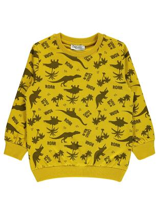 Yellow - Boys` Sweatshirt - Civil