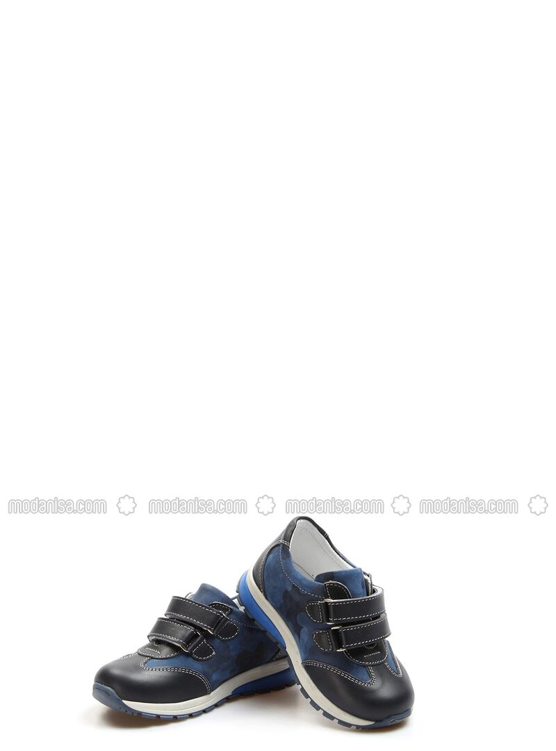 navy blue baby shoes