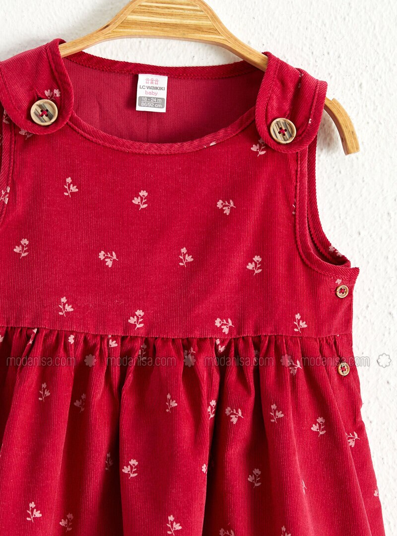 baby maroon dress