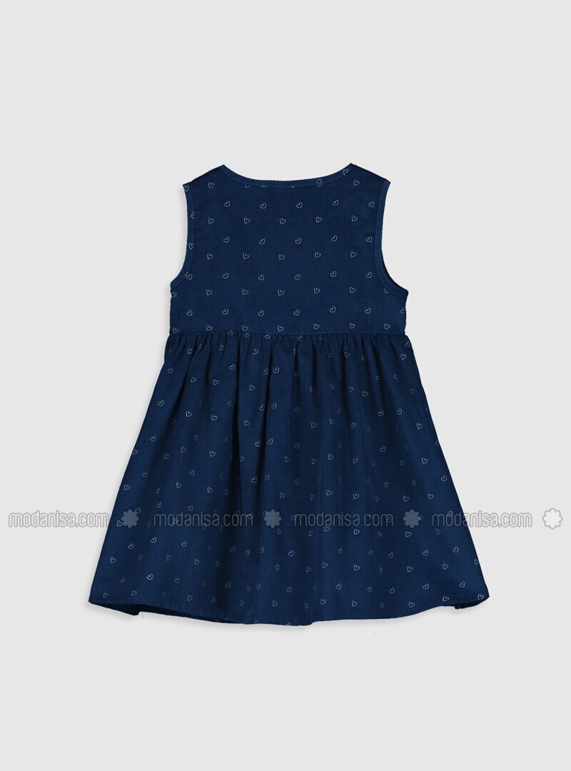 navy blue newborn dress