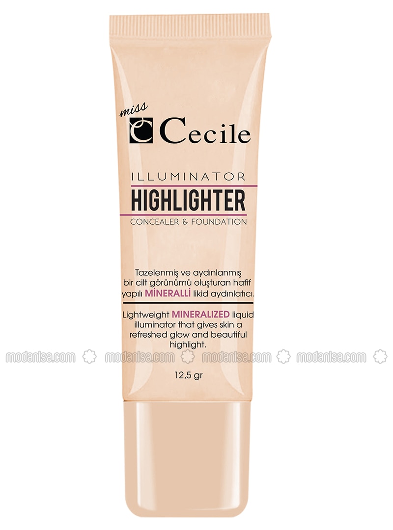 Illuminator Highlighter Concealer Foundation Multicolor Cecile