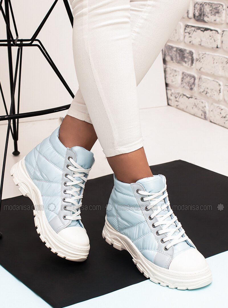 baby blue boots