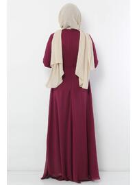 Plum - Muslim Evening Dress