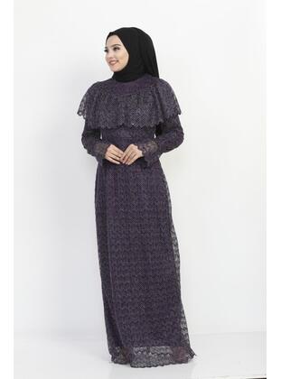 Purple - Modest Dress - MISSVALLE