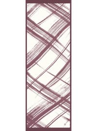 Dusty Rose - Multi - Striped - Printed - Geometric - Twill - Shawl - Şal