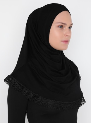 Instant Hijab Black