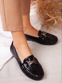 Flat - Casual - Black - Casual Shoes