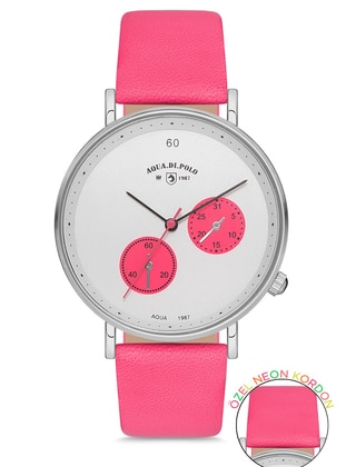 White - Pink - Watch - Aqua Di Polo 1987