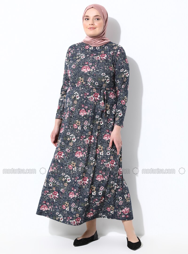 rose plus size dress