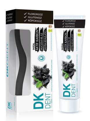 Dk Dent Active Carbon + Brushed 75 Ml Toothpaste - Dermokil