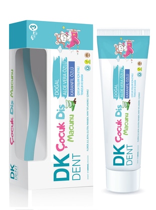 Dermokil Dk Dent Children`S Toothpaste + Brushed Fluoride Free 50 Ml - Dermokil